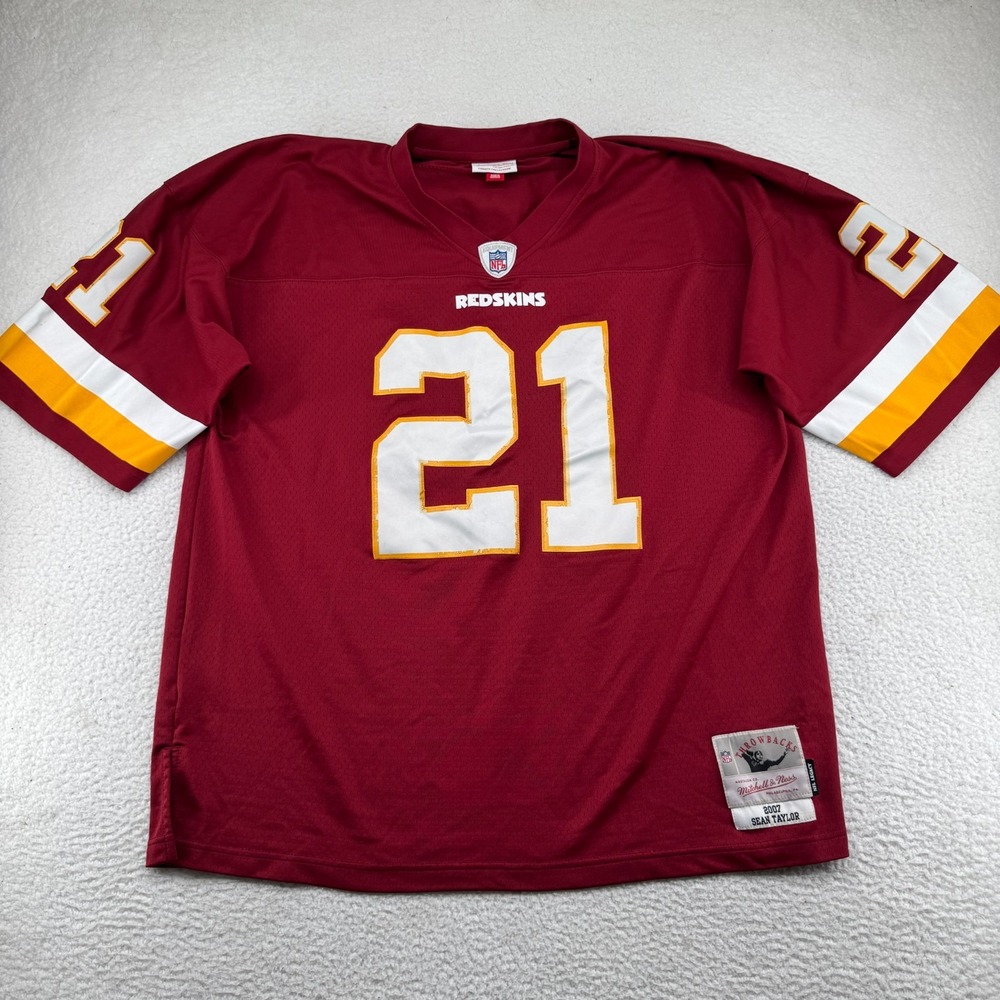 Mitchell & Ness Washington Redskins Sean Taylor 2007 Legacy Jersey Mens 52 Red